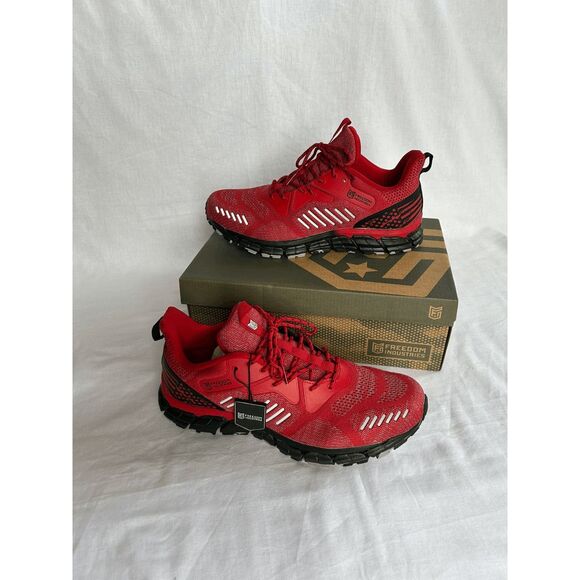 Men´s Freedom Industries Sneakers, Fire Red/Black XP1-RT New